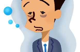 man-suit-lack-sleep